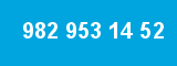 982 953 14 52 982 953 14 52